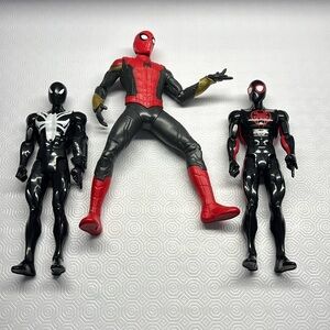 Marvel Spider-Man Action Hero Figures 2017, 2021 and 2022